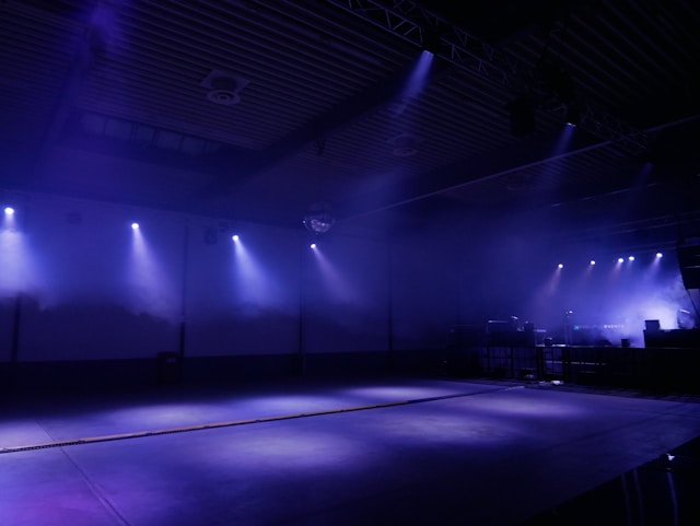 Interior of the Palais des congrès de Montréal event venue